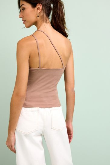 La double sales strap shoulder tank