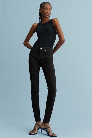 Black Supersoft Skinny Jeans