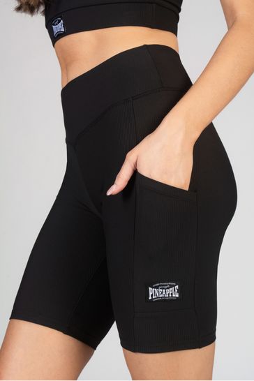 Pantalones cortos de ciclismo con bolsillo para mujer de Pineapple
