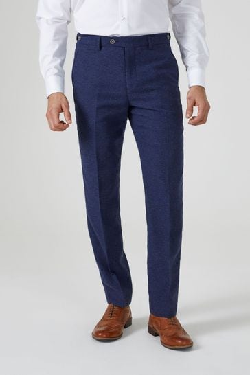 Skopes Jude Tweed Tailored Fit Suit Trousers