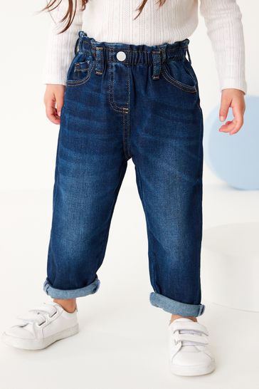 Denim Dark Wash Mom Jeans (3mths-7yrs)