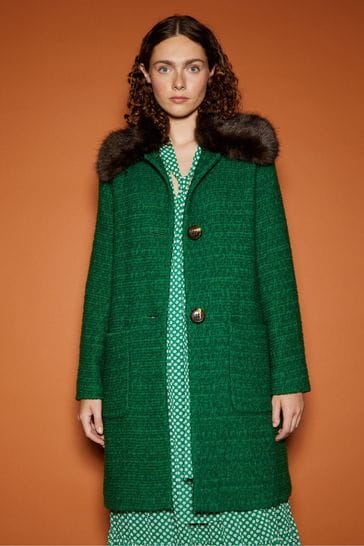 Lk bennett outlet green coat