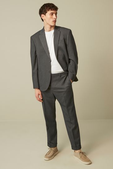 Cropped Smart Suit Trousers in RelaxFit  Mens Collection  RADPRESENT