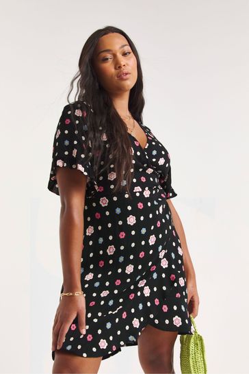 Black skater outlet dress australia
