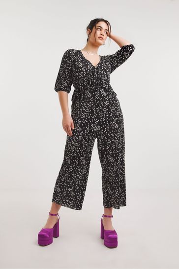 Lipsy stripe sequin culotte 2025 jumpsuit