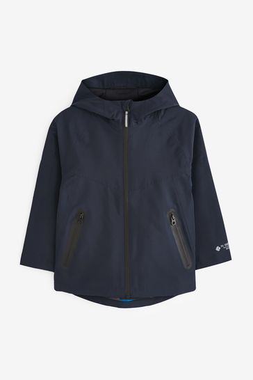 Buy Navy Blue Waterproof Jacket 3 16yrs from Next Sweden