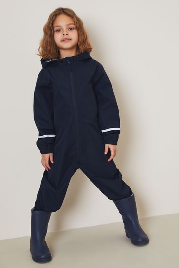 Navy Blue Waterproof Puddlesuit (12mths-10yrs)