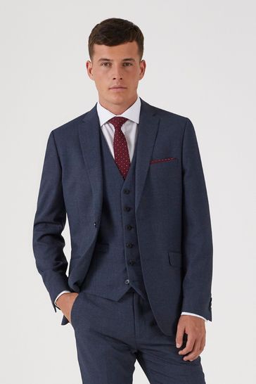 Skopes Harcourt Silver Grey Slim Fit Suit Jacket
