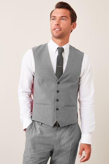 Next light shop grey waistcoat