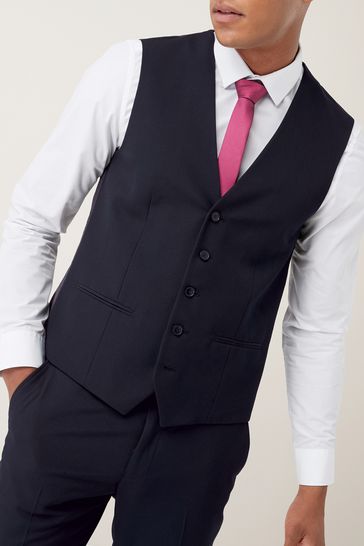 Navy Blue Waistcoat