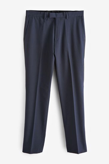 Navy Blue Tuxedo Suit Trousers