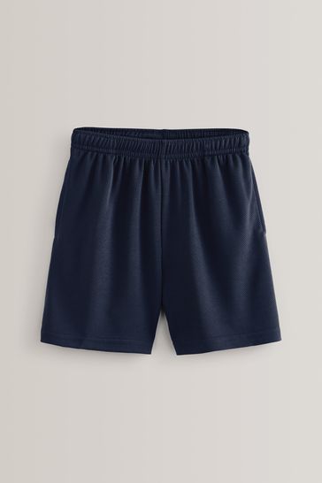 Pantalones cortos de fútbol azul marino (3-16años)