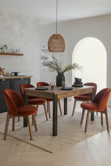 Bronx 6 seater best sale storage dining table