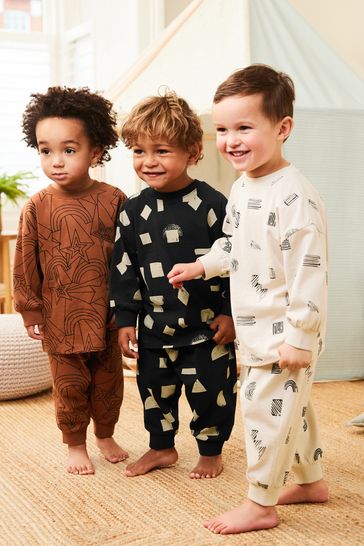 Acheter Imprimé étoiles - Lot de 3 pyjamas oversize (9 mois - 8 ans) from  Next France