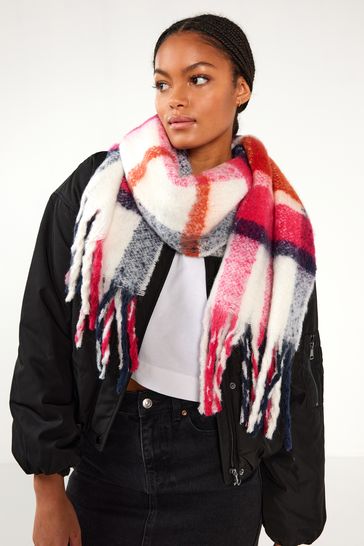 Barbour online scarf Pink