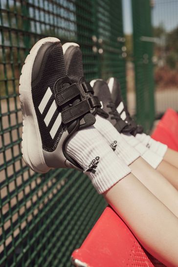 adidas Black/white Sportswear Tensaur Run Kids Trainers