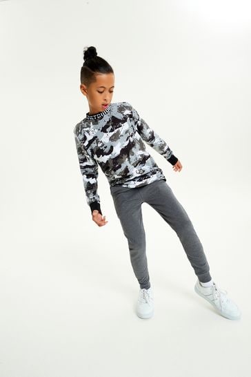 Grey skinny joggers store