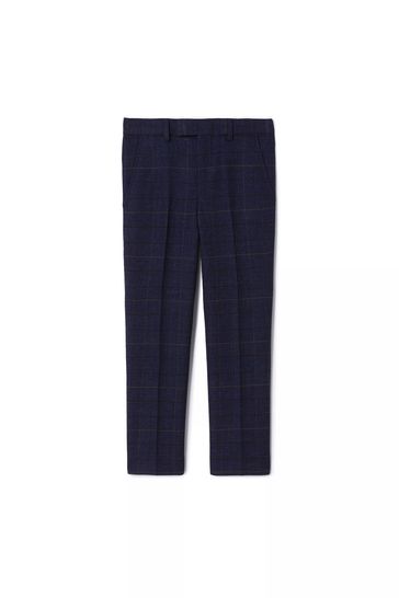 Checkered trousers boys outlet