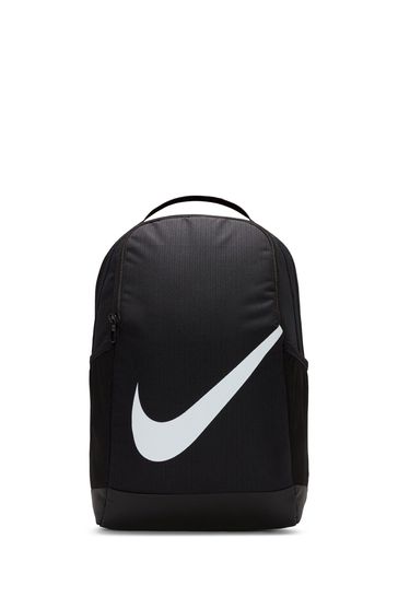 Nike Black/White Brasilia Kids Backpack
