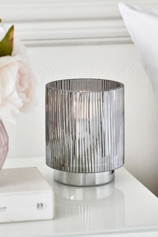 Buy Battery Operated Ribbed Table Lamp from the Next UK ...