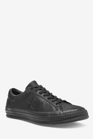Buy Converse One Star Leather Trainers 