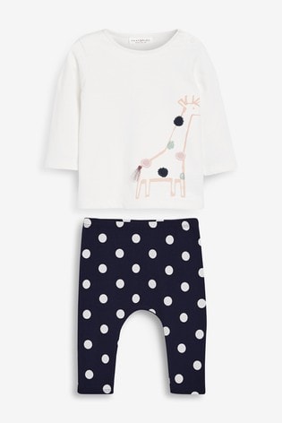 T Shirt Mit Motiv Apricot Giraffe Kids H M De