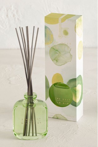 Lime Zest & Wild Mint 100ml Fragranced Reed Diffuser
