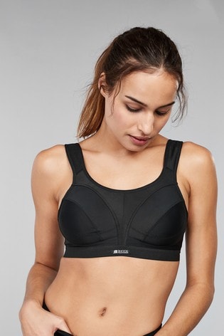 Buy Shock Absorber Black Active D+ Classic Support Non Wired Sports Bra  from Next Lithuania