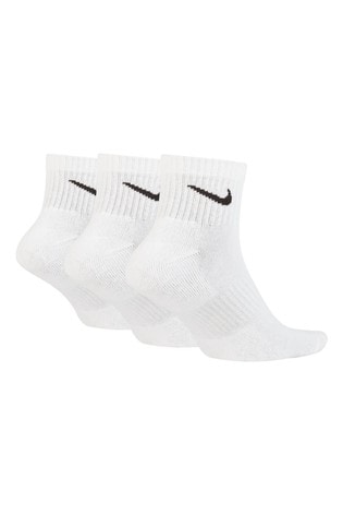 nike socks ankle white