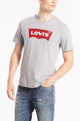 Levi's® Grey Standard Housemark T-Shirt
