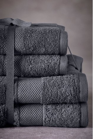 Charcoal Grey Essential Towel Bale
