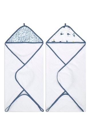 aden + anais Seashore Essentials Hooded Towels Two Pack