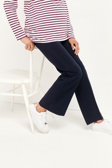 Navy Maternity Boot Cut Trousers