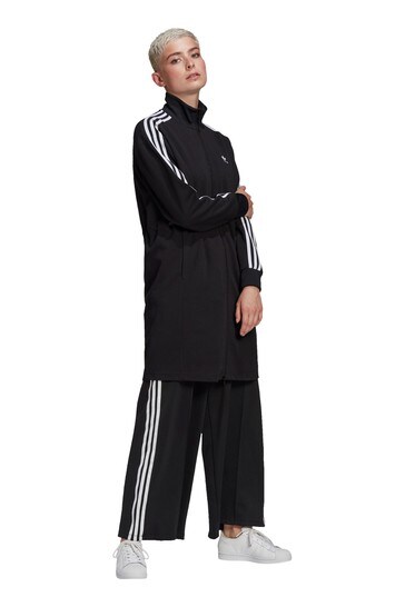 adidas longline track jacket