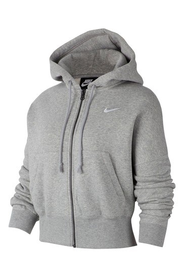 nike essential hoodie zip