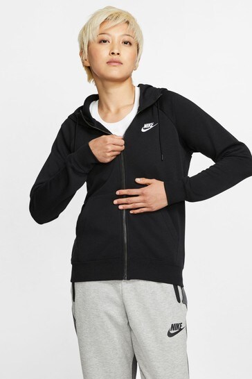 Nike Essential Fleece Zip Through Hoodie