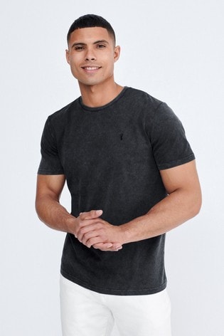 Charcoal acid wash t shirt Clearance