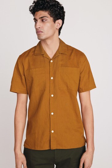 Yellow ochre shirt clearance