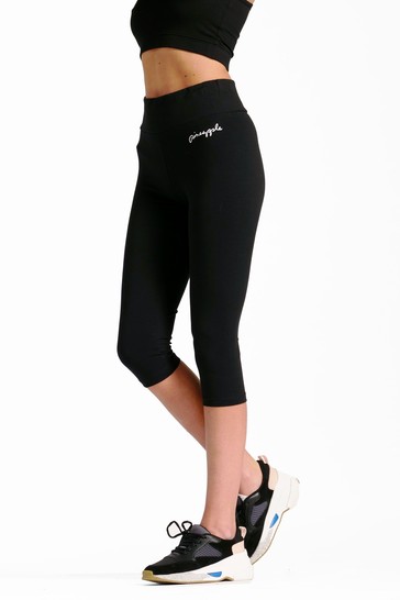 Buy Pineapple Black Wrap Band Leggings from the Laura Ashley online shop
