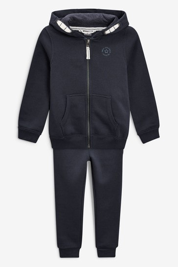 Navy Blue Hoodie And Joggers School Set (3-16yrs)