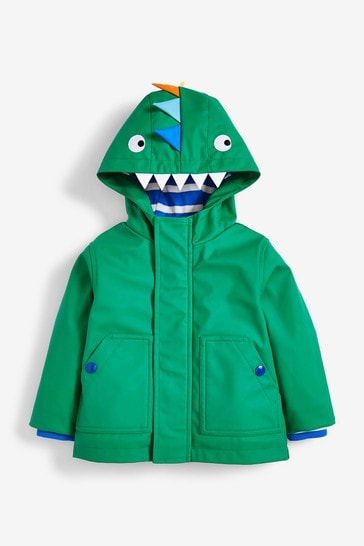 Green Dino Rubber Jacket (3mths-7yrs 