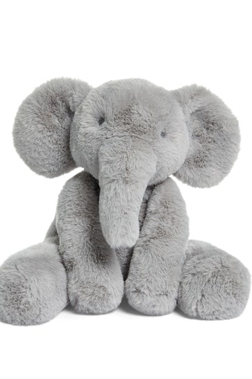 Mamas Papas Grey Welcome to the World Soft Elephant Toy