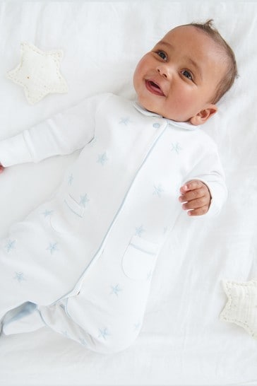 Buy Premium Embroidered Baby Sleepsuit (0-2yrs) from Next Saudi Arabia