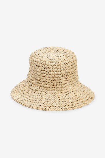 Wicker bucket hat Clearance
