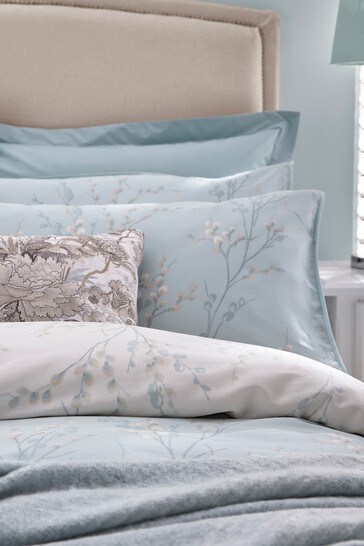 Laura Ashley Duck Egg Willow, Teal Bedding King Size Next