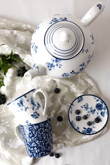 Blue Blueprint Collectables Teapot
