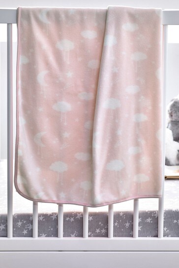 Pink Supersoft Fleece Blanket