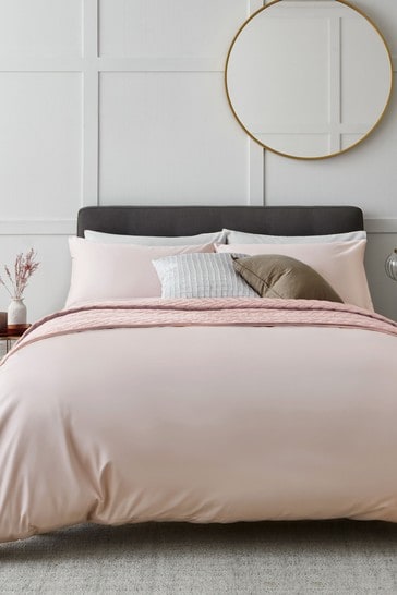 Egyptian Cotton Sateen Duvet Cover And, Blush Pink Duvet Cover Sets