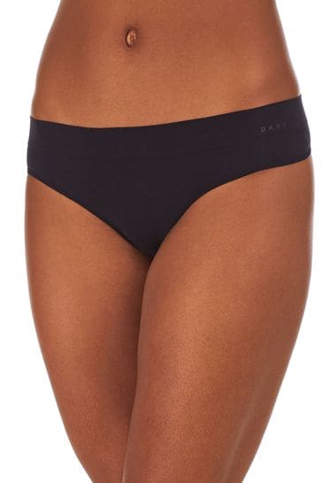 Buy DKNY Black Seamless Litewear Thong from Next Luxembourg