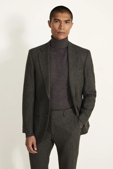 men's herringbone suit uk
